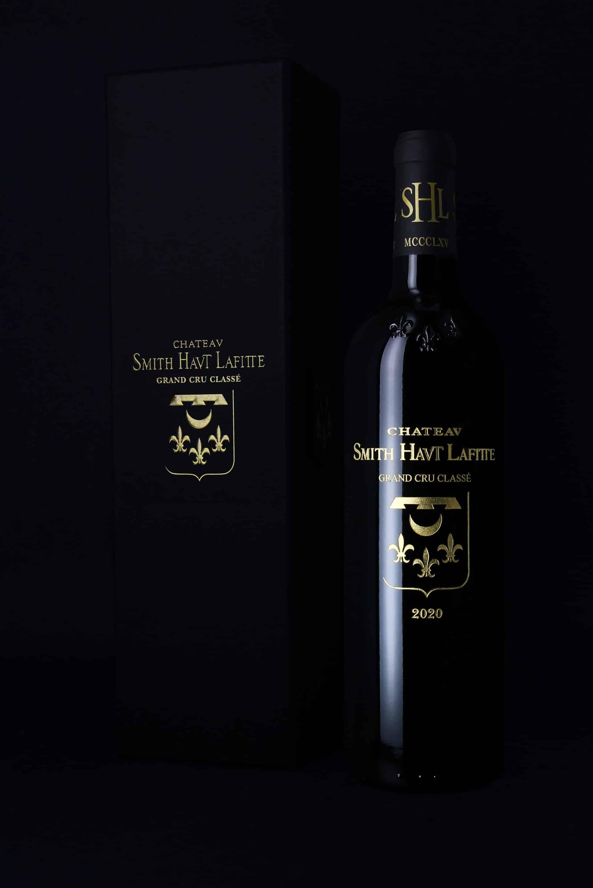 Smith Haut Lafitte 2020 Rouge Coffret Noir Fond Noir